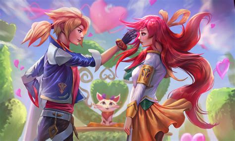 are ezreal and lux dating